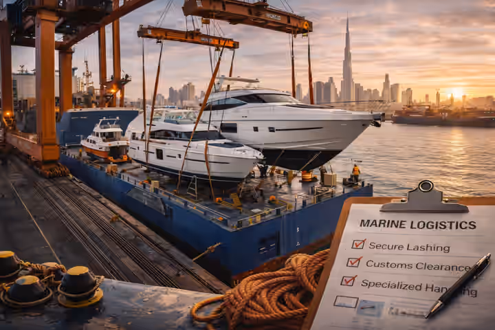 Shipping Boats & Yachts from Dubai: A Deep Dive into Marine Logistics